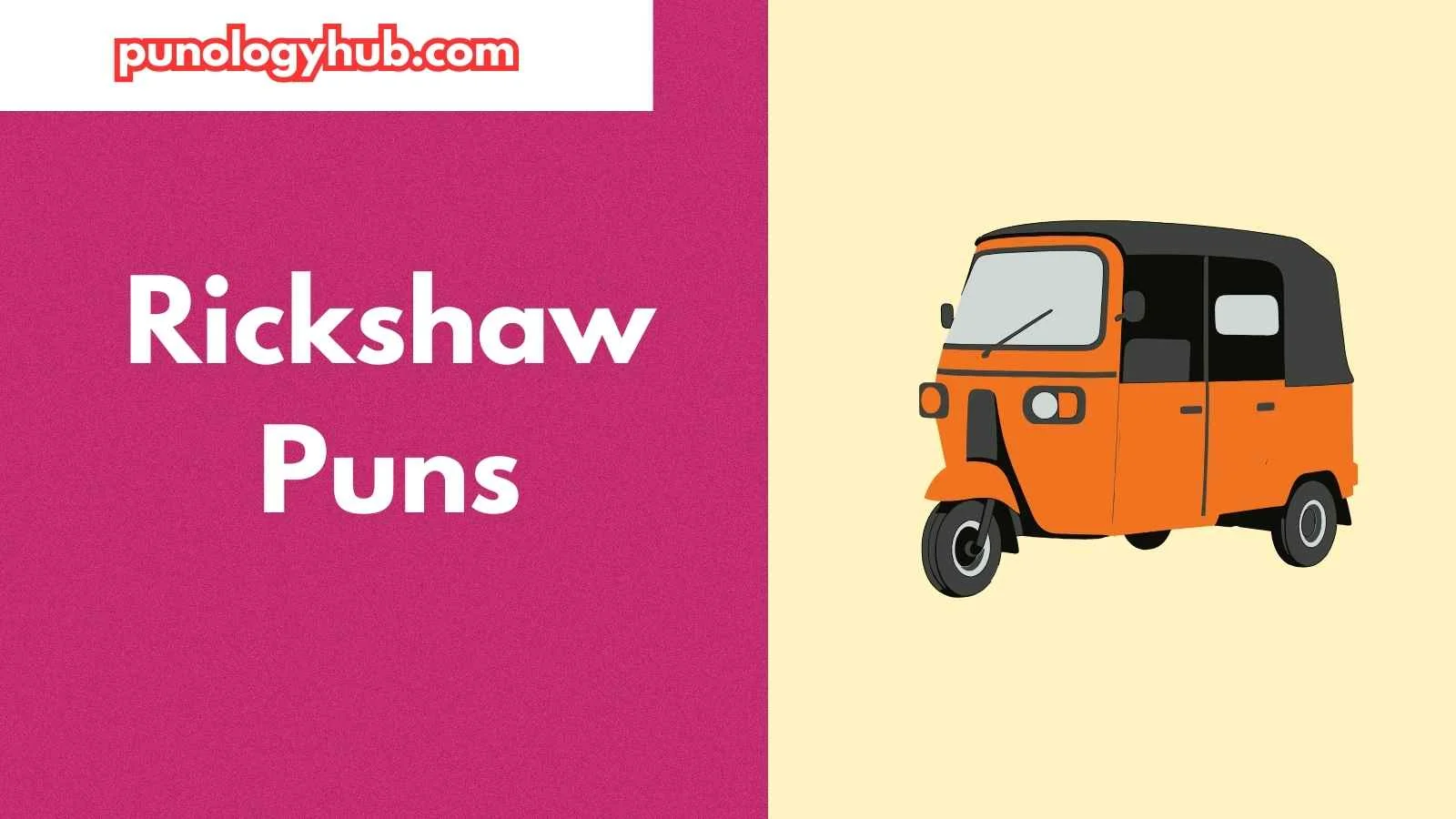 Rickshaw Puns