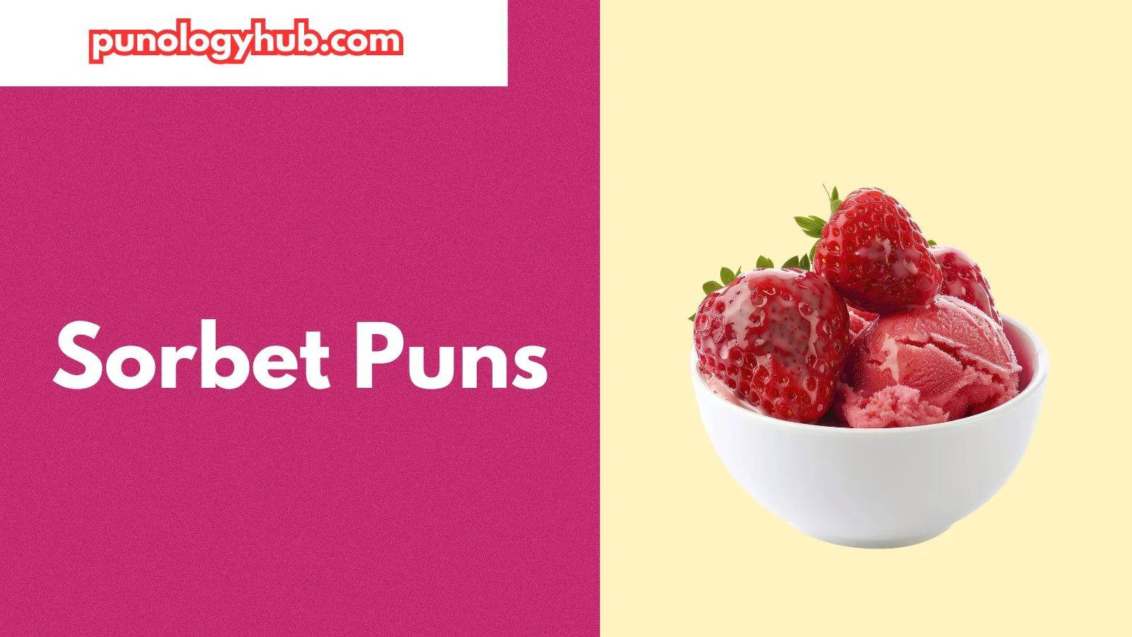 Sorbet Puns