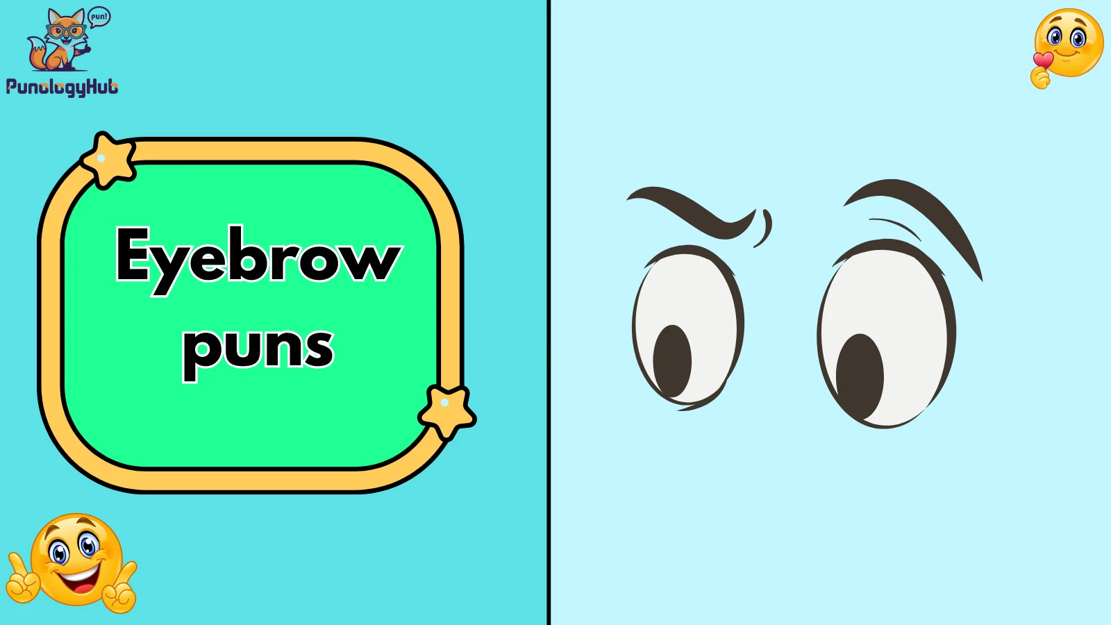 Eyebrow puns