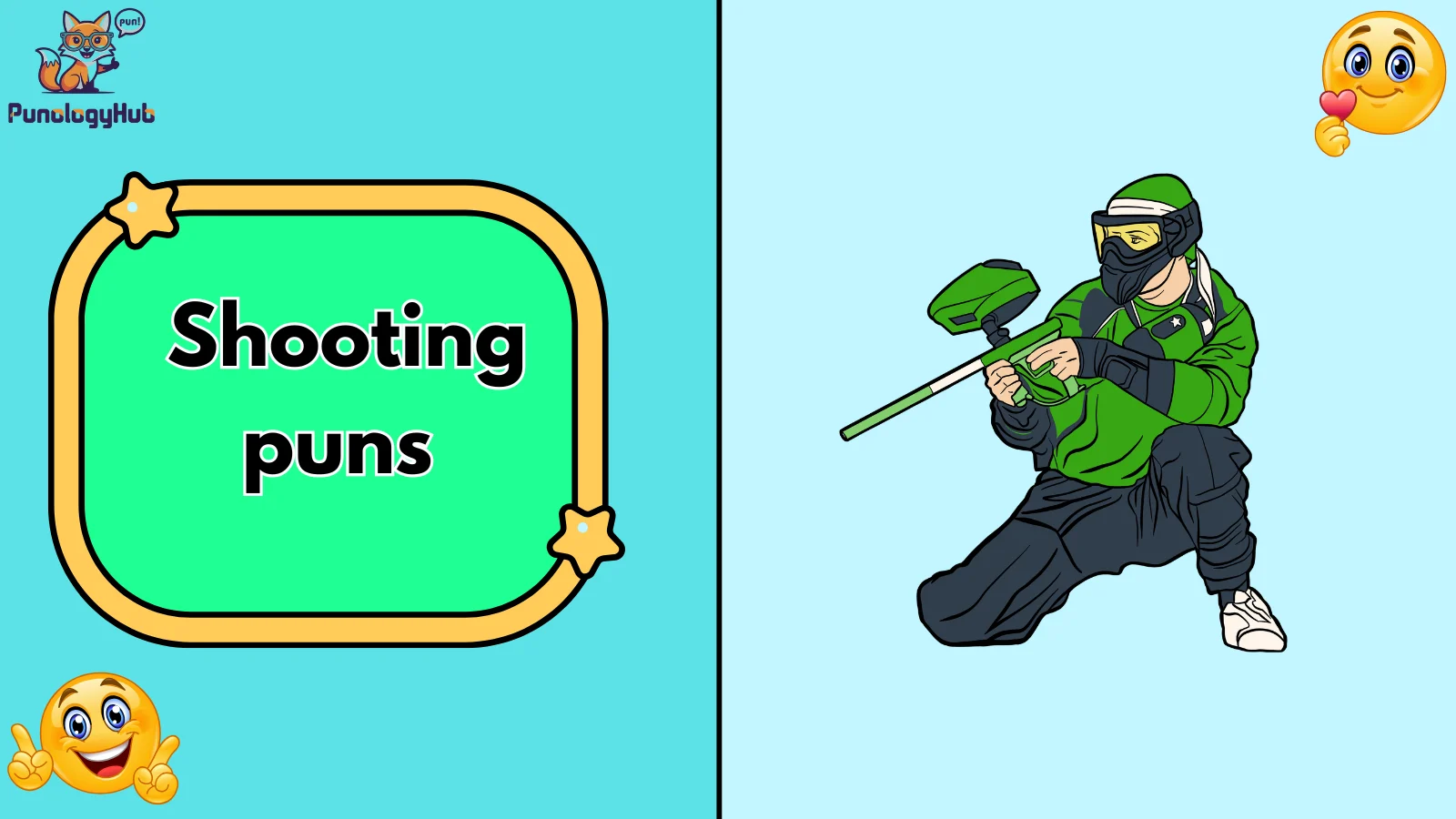 Shooting puns