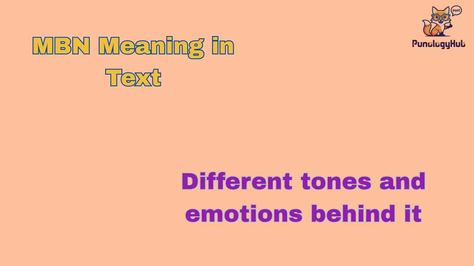 MBN Meaning in Text