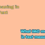 MO Meaning in Text