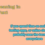 TBH Meaning in Text