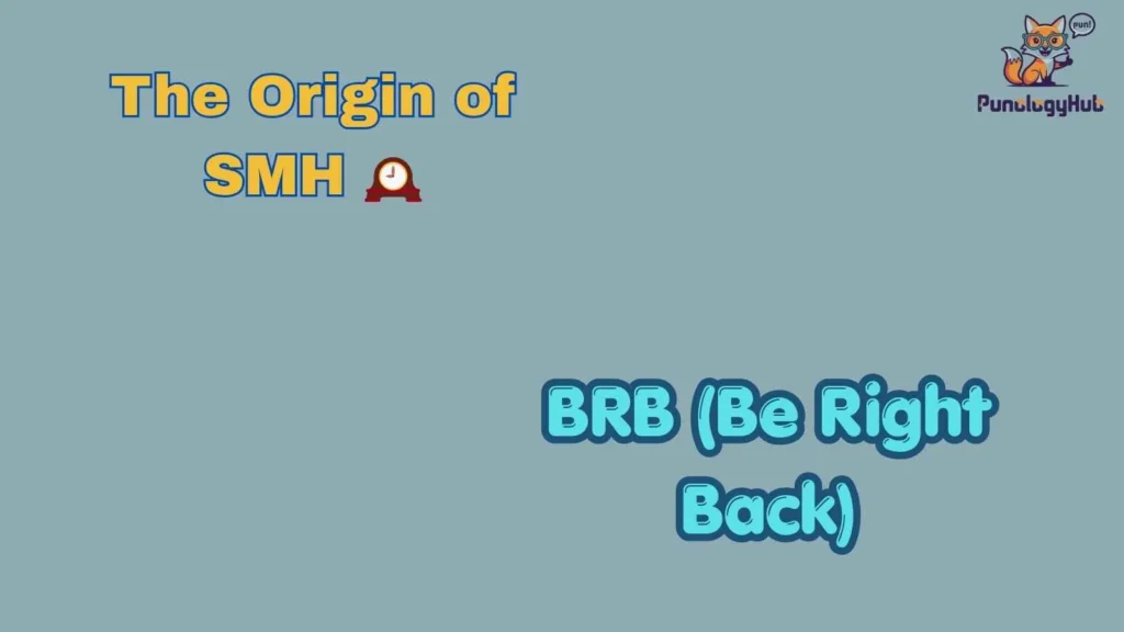 The Origin of SMH 🕰️