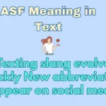 ASF Meaning in Text