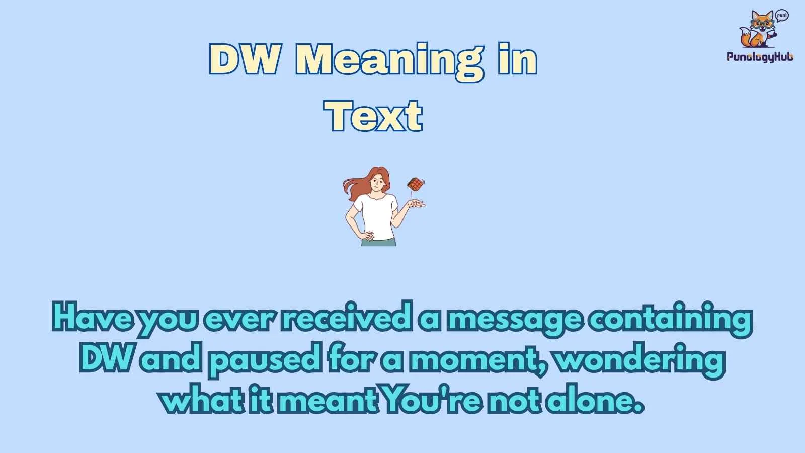 DW Meaning in Text