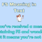 FS Meaning in Text