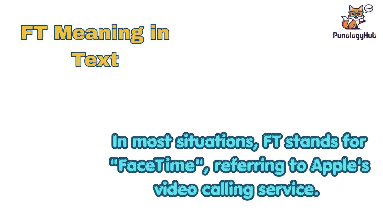 FT Meaning in Text