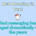RCS Meaning in Text