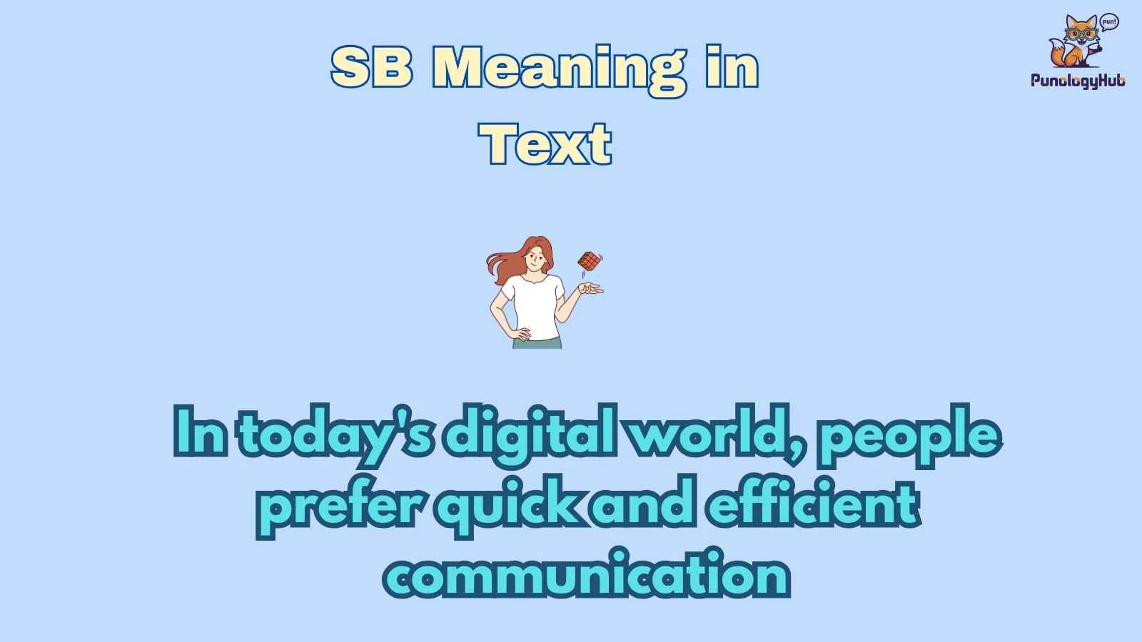 SB Meaning in Text