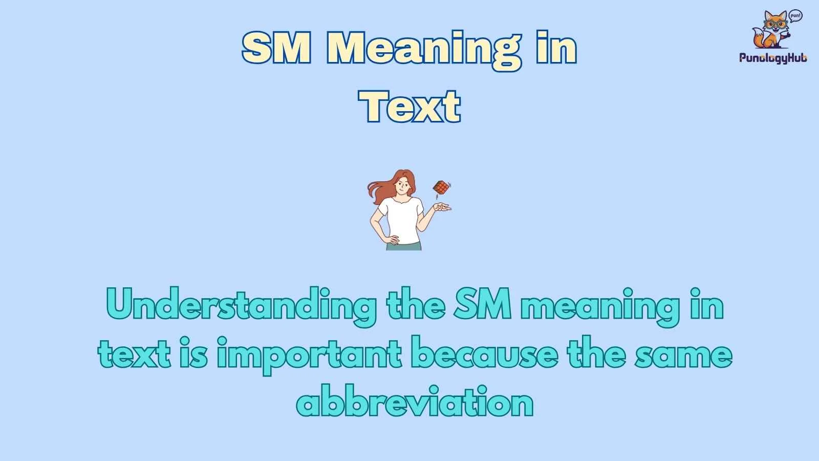 SM Meaning in Text