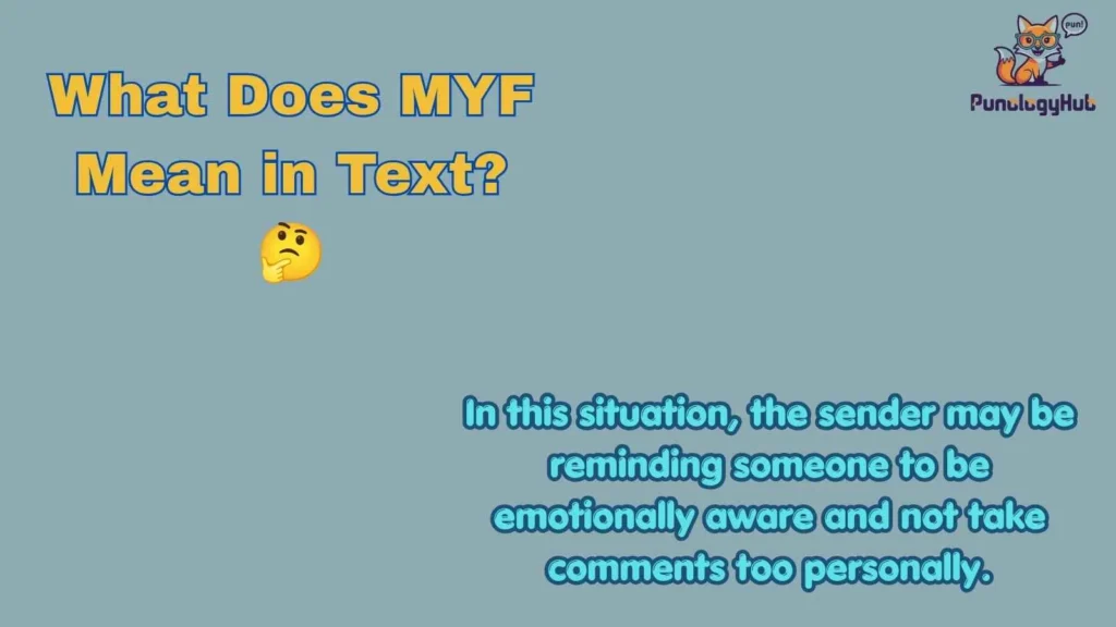 What Does MYF Mean in Text? 🤔